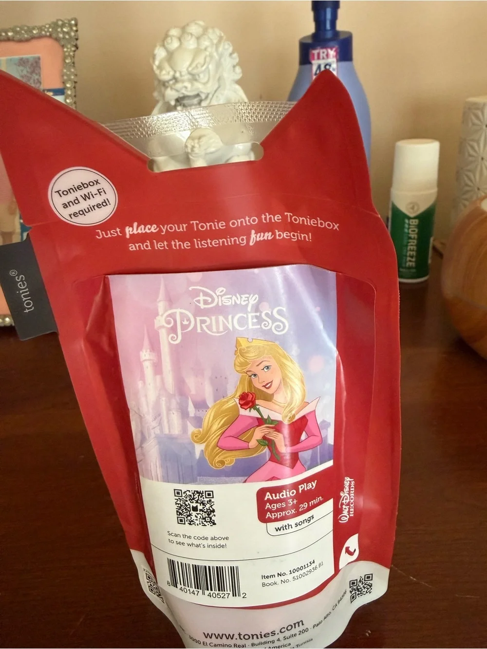 Tonies Princess Aurora Pink Audio Character for Toniebox
